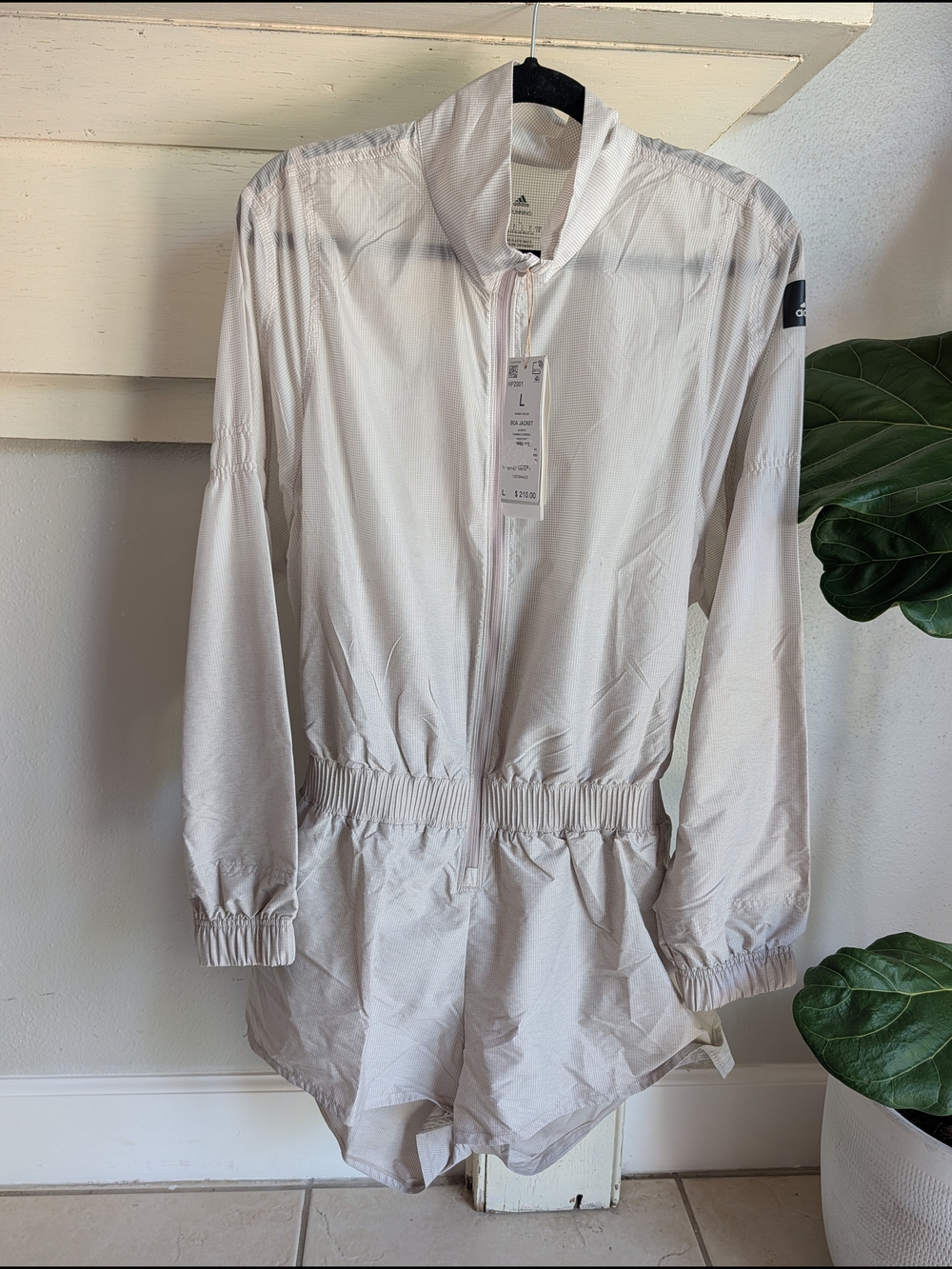 Adidas Lightweight Women's Running Jacket Romper